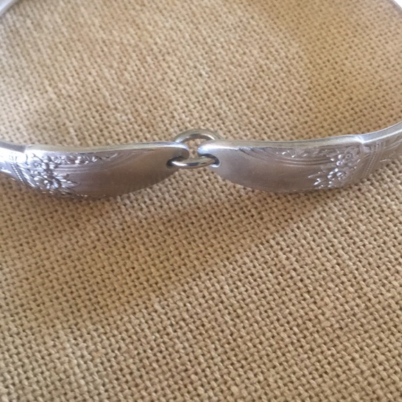 Knife & Spoon Silver Handmade Necklace and Bracelet - Picture 7 of 7